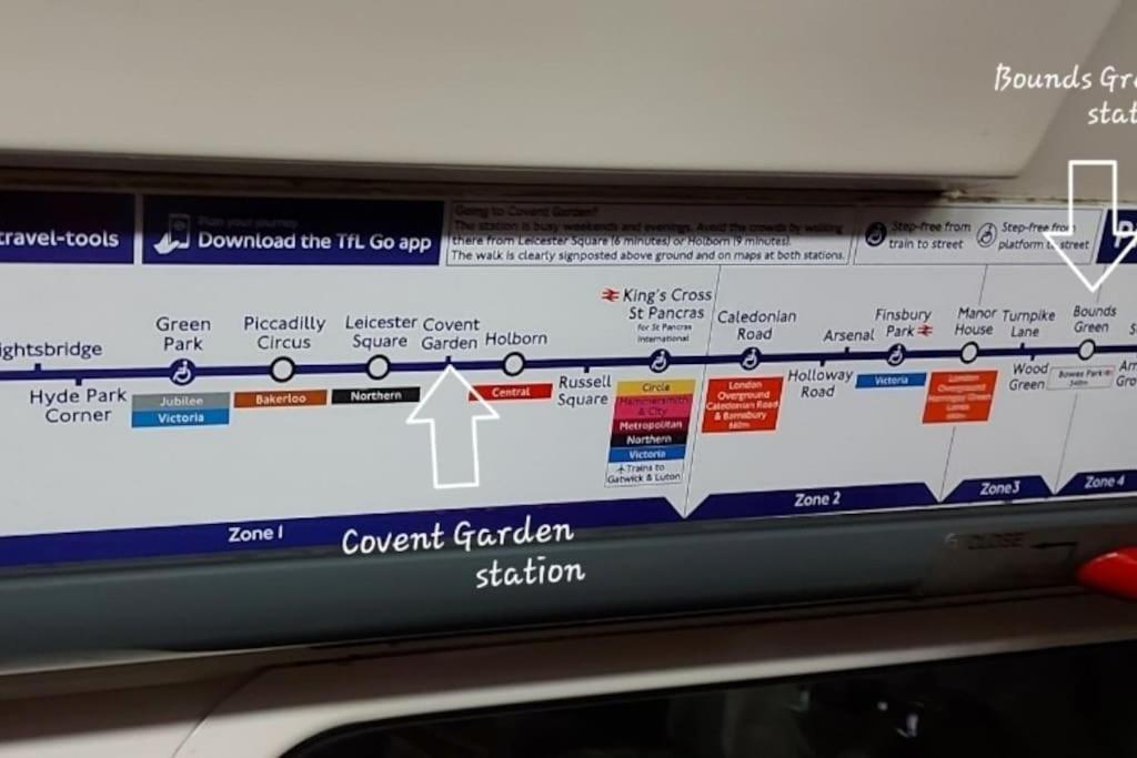 2 Bed Flat, Bounds Green, Piccadilly Line, London N11 Luaran gambar